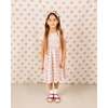 Hand-Smocked Dress Mallery, white an dred floral - Dresses - 2 - thumbnail