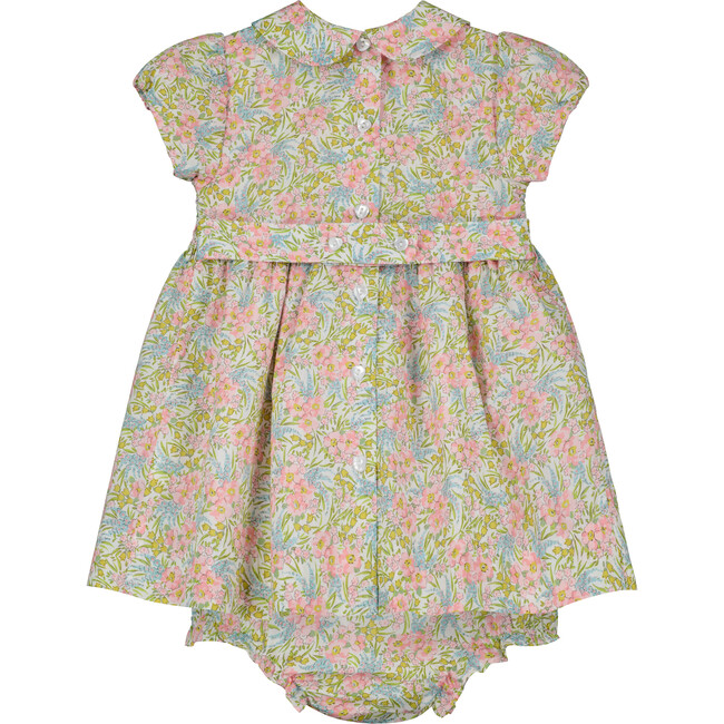 Adriana Floral Smocked Dress, Multicolors - Dresses - 5