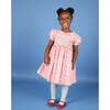 Caley Floral Print Hand-Smocked Dress, Pink - Dresses - 2 - thumbnail