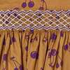 Coco 2-Tone Hand-Smocked Skirt, Mustard, Purple - Skirts - 3 - thumbnail