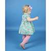 Baby Ryder Peter Pan Collar Hand-Smocked Dress, Green - Dresses - 5 - thumbnail