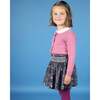 Girl Joy Hand-Smocked Elastic Waist Skirt, Black - Skirts - 2 - thumbnail