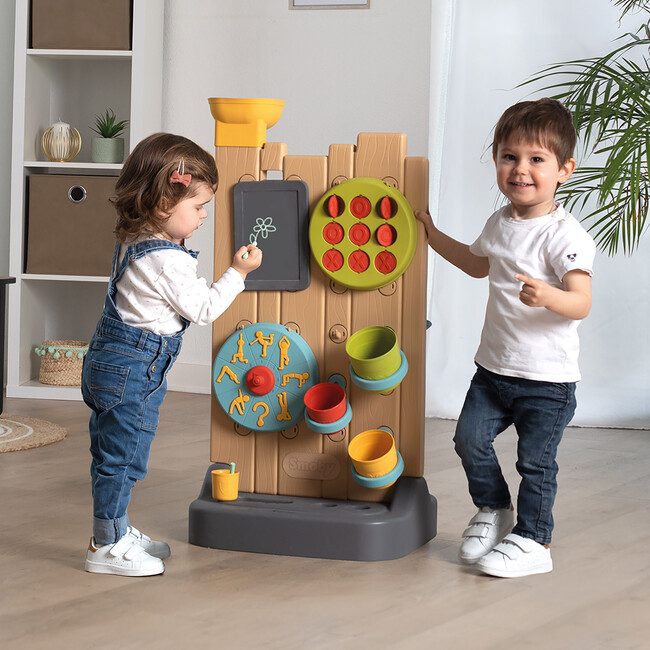 Activity Wall Center , 32"H Water & Ball Play