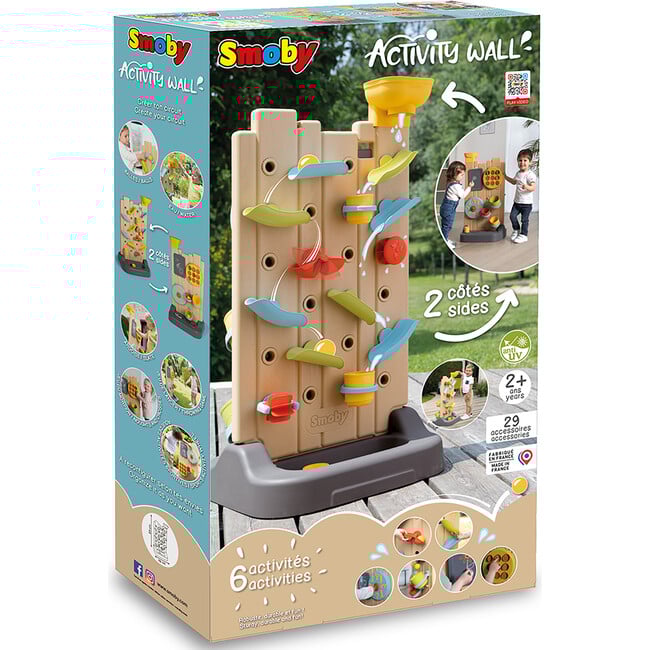 Activity Wall Center , 32"H Water & Ball Play - Activity Gyms - 3