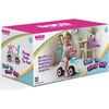 Walk & Drive: Foot To Floor Car , White & Pink - Ride-Ons - 3 - thumbnail