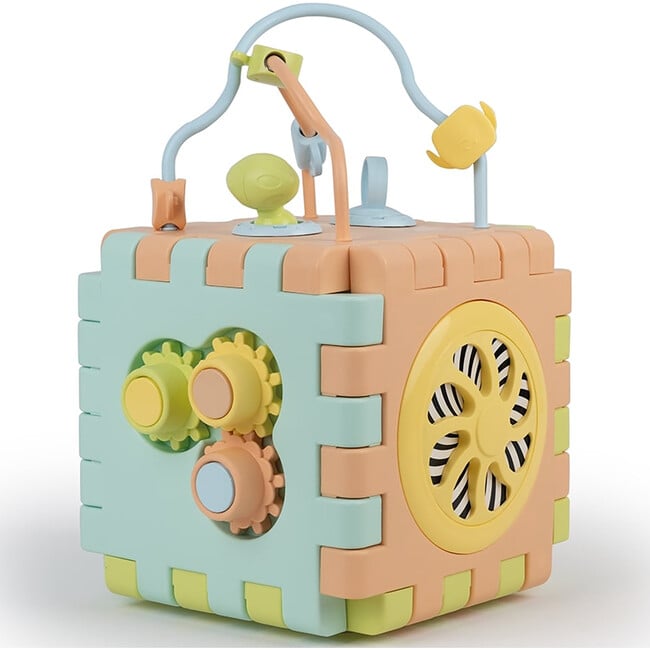 2-In-1 Educational Cube & Puzzle - Developmental Toys - 4