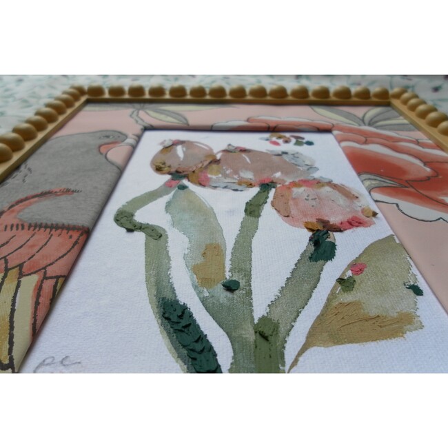 Slow Seeds No. 17 – Original Watercolor & Oil Pastel Painting - Art - 4