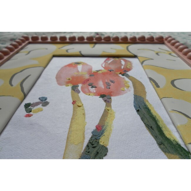 Slow Seeds No. 3 – Original Watercolor & Oil Pastel Painting - Art - 5