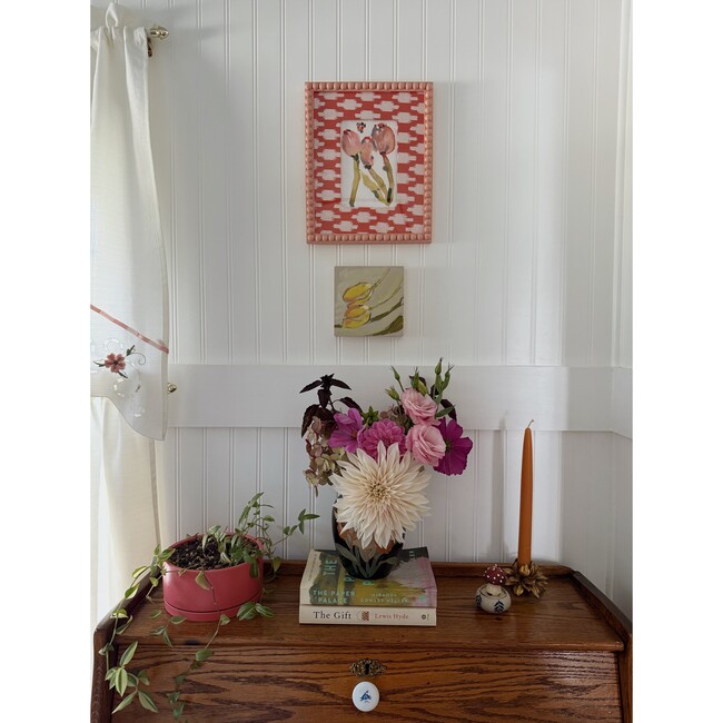 Slow Seeds No. 12 – Original Watercolor & Oil Pastel Painting - Art - 2