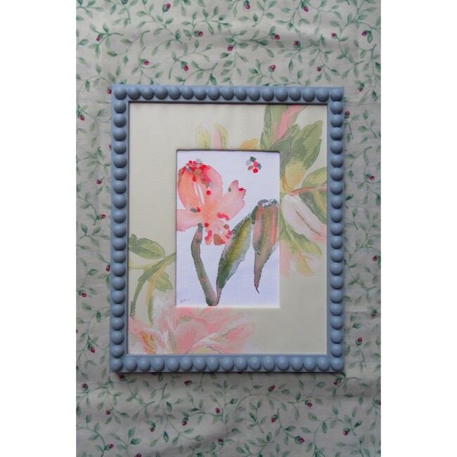 Slow Seeds No. 10 – Original Watercolor & Oil Pastel Painting
