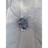Frosted Blue Dahlia Ornament - Ornaments - 2