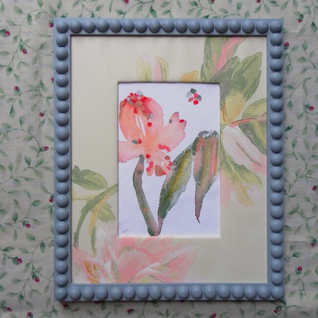 Slow Seeds No. 10 – Original Watercolor & Oil Pastel Painting - Art - 3
