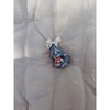 Frosted Blue Dahlia Ornament - Ornaments - 3