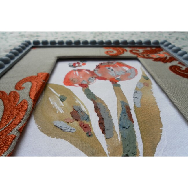 Slow Seeds No. 1 – Original Watercolor & Oil Pastel Painting - Art - 6