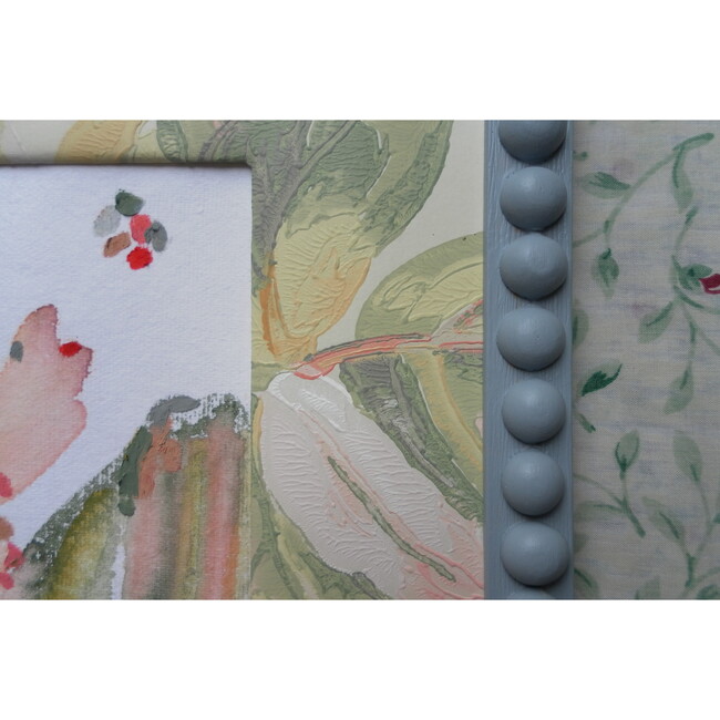 Slow Seeds No. 10 – Original Watercolor & Oil Pastel Painting - Art - 7