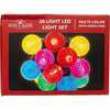 vibrant UL 20-Light Multicolor G40 Faceted LED Light Set - Other Accents - 2 - thumbnail