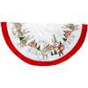 48-Inch Velvet Beaded Embroidered Tree Skirt - Tree Skirts - 1 - thumbnail