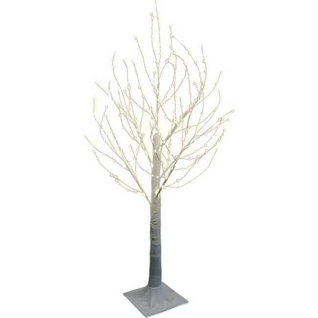 3-Foot Winter White Twig Tree and 300-Light Warm White Fairy LED