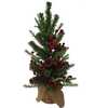 24-inch Red Berries and Pinecones Tree - Other Accents - 1 - thumbnail