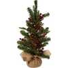 24-inch Red Berries and Pinecones Tree - Other Accents - 2