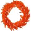 24-Inch Unlit Orange Wreath - Other Accents - 2