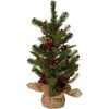 24-inch Red Berries and Pinecones Tree - Other Accents - 3