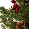 24-inch Red Berries and Pinecones Tree - Other Accents - 6