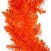 24-Inch Unlit Orange Wreath - Other Accents - 5