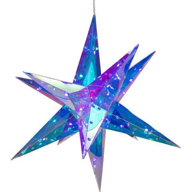 17.75-Inch 60-light RGB Smart LED Holographic Starburst - Other Accents - 2
