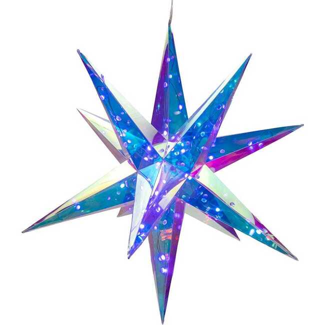 17.75-Inch 60-light RGB Smart LED Holographic Starburst - Other Accents - 3