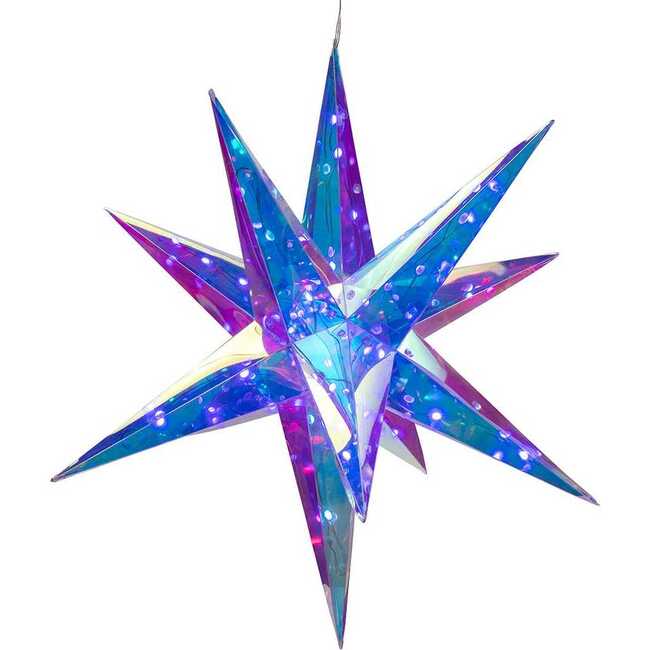 17.75-Inch 60-light RGB Smart LED Holographic Starburst - Other Accents - 5