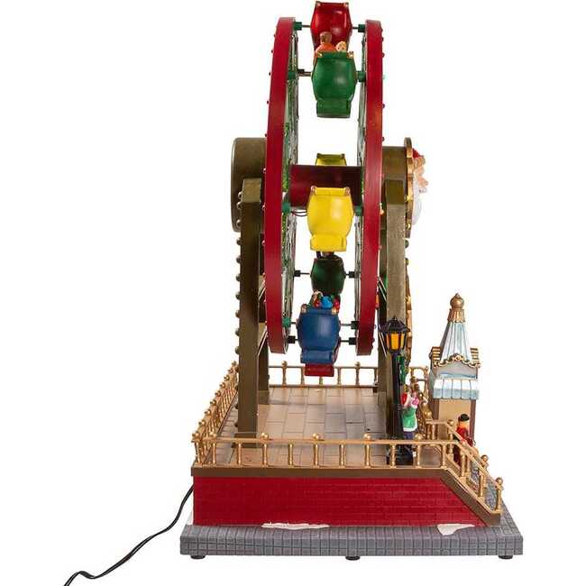 13-Inch Lighted Musical Christmas Ferris Wheel with Motion - Other Accents - 2