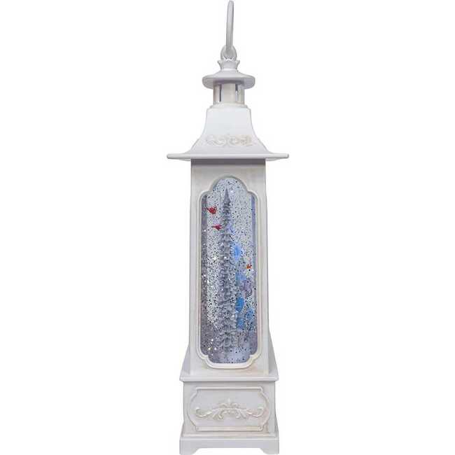 12.75-Inch Battery Operated USB LED Lighted Snowmen and Penguins Water Lantern - Other Accents - 2