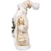18-Inch  Kringles Cream Santa with Gift and Wreath - Other Accents - 4 - thumbnail