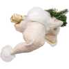 18-Inch  Kringles Cream Santa with Gift and Wreath - Other Accents - 5 - thumbnail