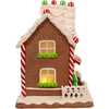 9-Inch Battery-Operated Light Up Two Floor Gingerbread House - Accents - 2 - thumbnail