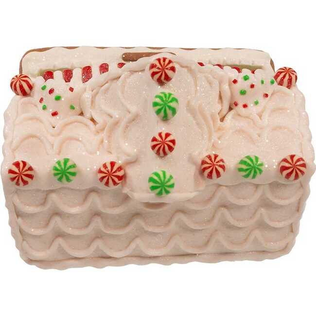 9-Inch Battery-Operated Light Up Two Floor Gingerbread House - Accents - 5