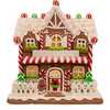 9-Inch Battery-Operated Light Up Two Floor Gingerbread House - Accents - 7 - thumbnail