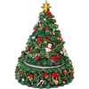 7-Inch Christmas Tree Revolving Music Box - Accents - 2 - thumbnail