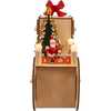 8.30-Inch Battery Operated 6-light LED Santa Sleigh With Advent Calendar - Advent Calendars - 2 - thumbnail