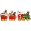 19.7-Inch Battery-Operated Light Up Musical Santa Train Set, 3 Piece Set - Accents - 7 - thumbnail