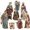 9-Inch Resin Nativity Set of 8 Pieces - Other Accents - 1 - thumbnail