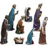 9-Inch Resin Nativity Set of 8 Pieces - Other Accents - 3
