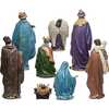 9-Inch Resin Nativity Set of 8 Pieces - Other Accents - 5