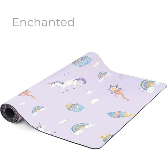 Printed Kids Yoga Mat, Enchanted
