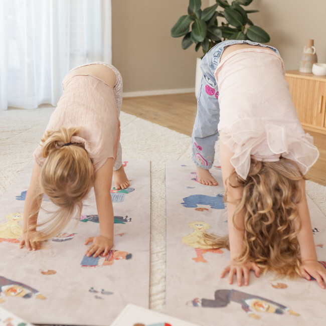 Printed Kids  Yoga Mat, Sesame Street