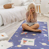 Printed Kids Yoga Mat, Space - Yoga Mats - 2 - thumbnail