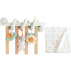 Multi Activity Spiral & Swaddle Set, Floral - Developmental Toys - 1 - thumbnail