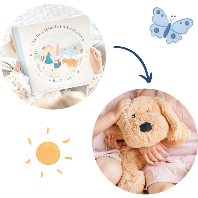 Charlie The Weighted Puppy Dog - Plush - 3