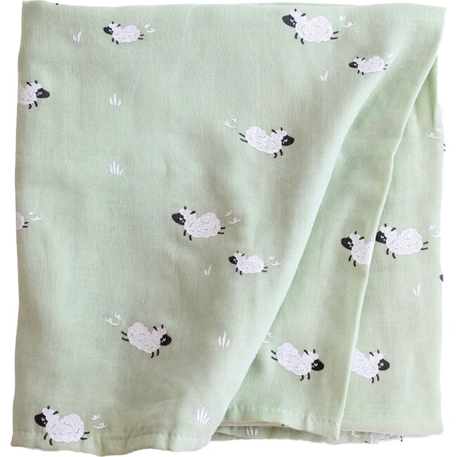 Multi Activity Spiral & Swaddle Set, Sheep - Developmental Toys - 3